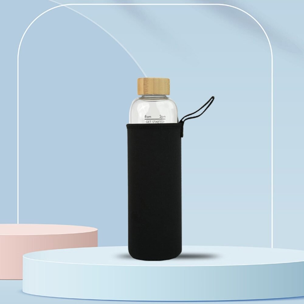 Glass Bottle with Cover - Sipsta