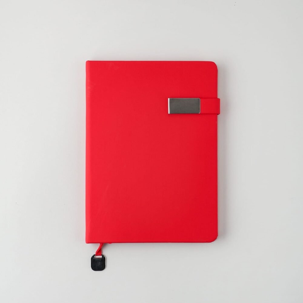 A5 Notebook in Leatherite | Magnetic Closure | Office Use Diary - Image 6