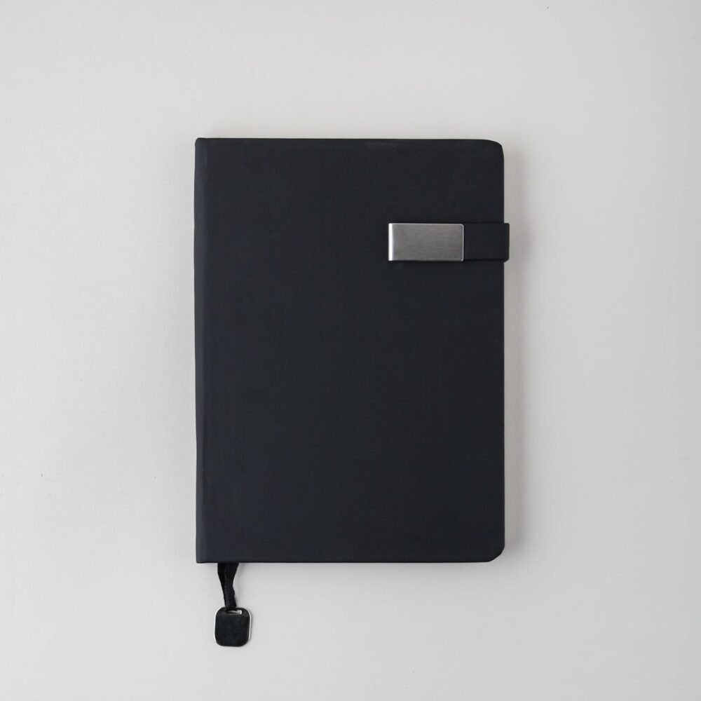 A5 Notebook in Leatherite | Magnetic Closure | Office Use Diary - Image 9
