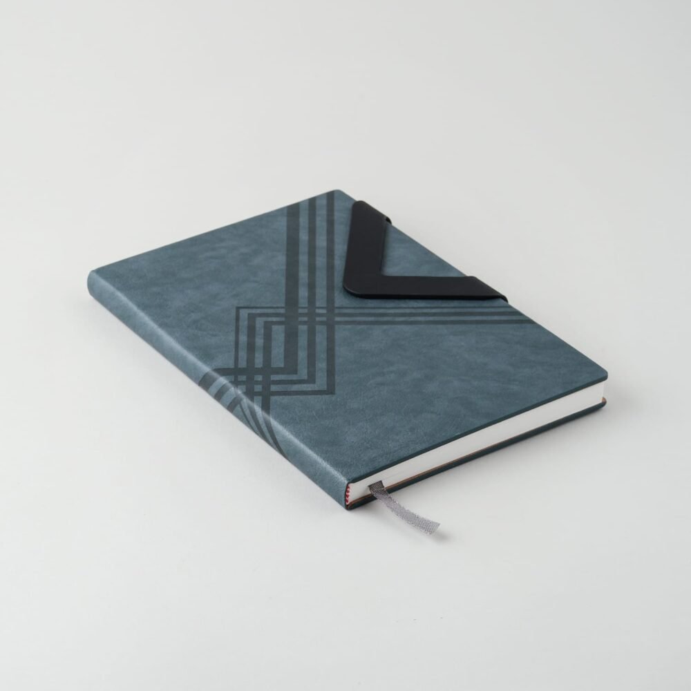 A5 Size Notebook with Magnetic Closure | Customized Diary for Office - Image 5